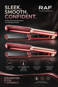 RAF Straightener Pink 140°C to 200°C