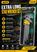 AIYI Extra Long Star Wrench Set
