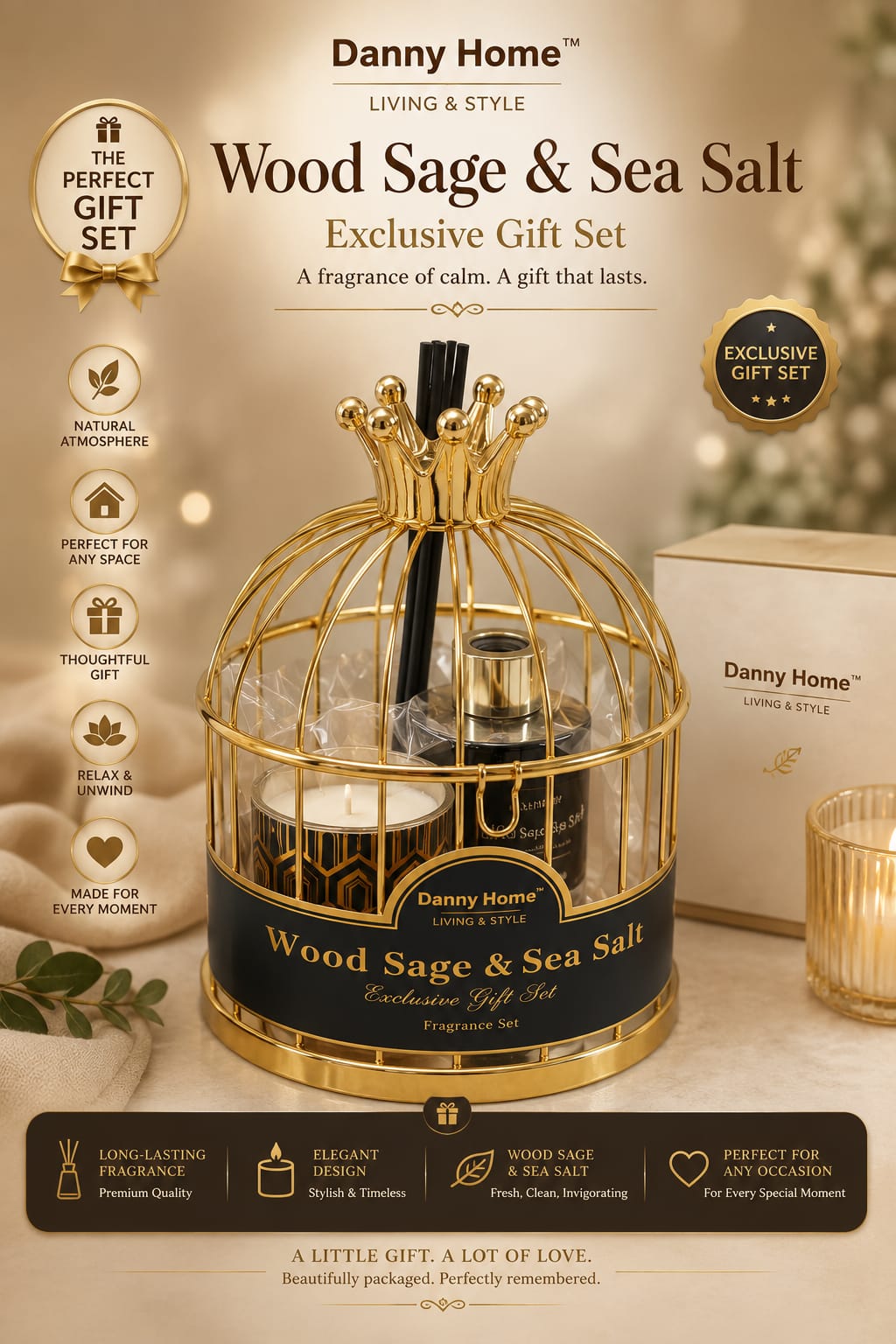 Danny Home Wood Sage & Sea Salt
