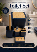 Modern 5-Piece Toilet Set